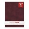 Dark Red Suede 27x36 Uncut Mat Board - Blank Sheets, No Opening